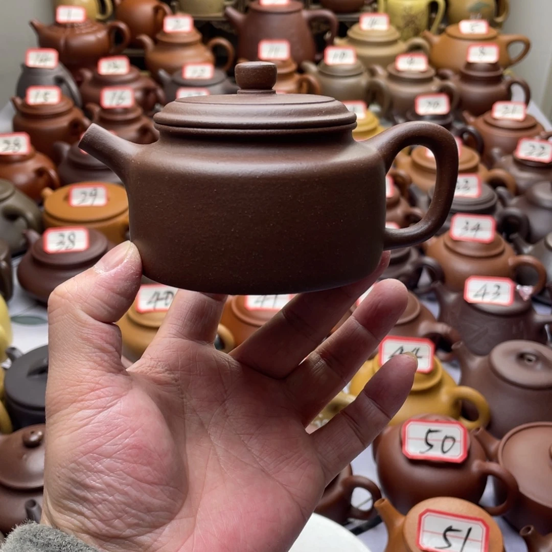 茶壶紫砂微瑕半手工