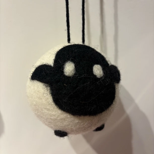 可爱圆滚滚小羊挂件（偏远地区不包邮）