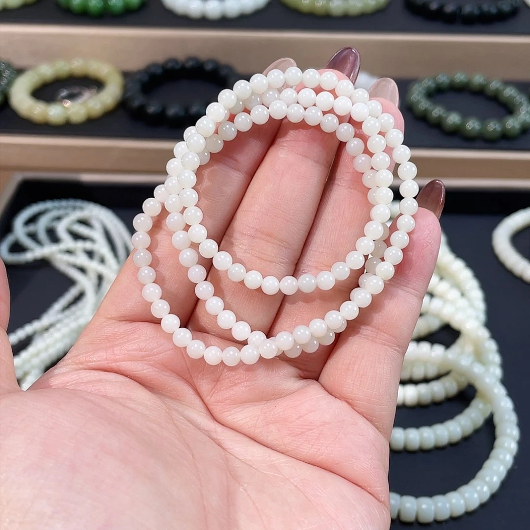 和田玉手链未镶嵌4.2