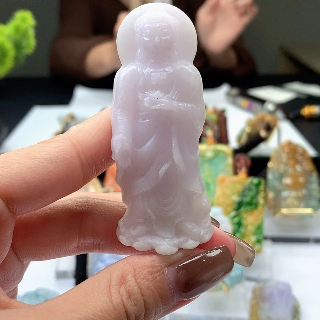 定制翡翠未镶嵌翡翠A货