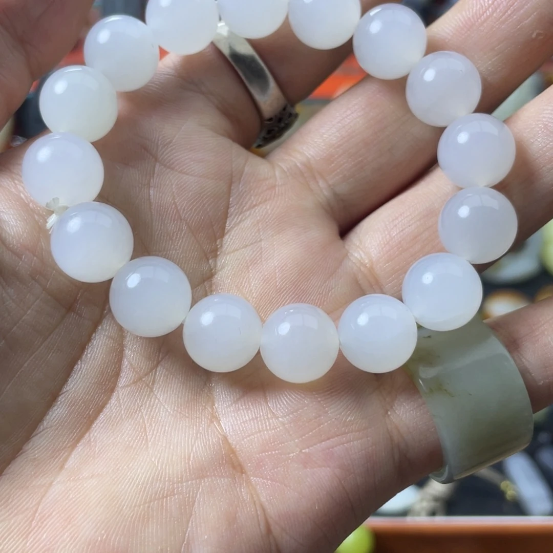 未镶嵌手串和田玉