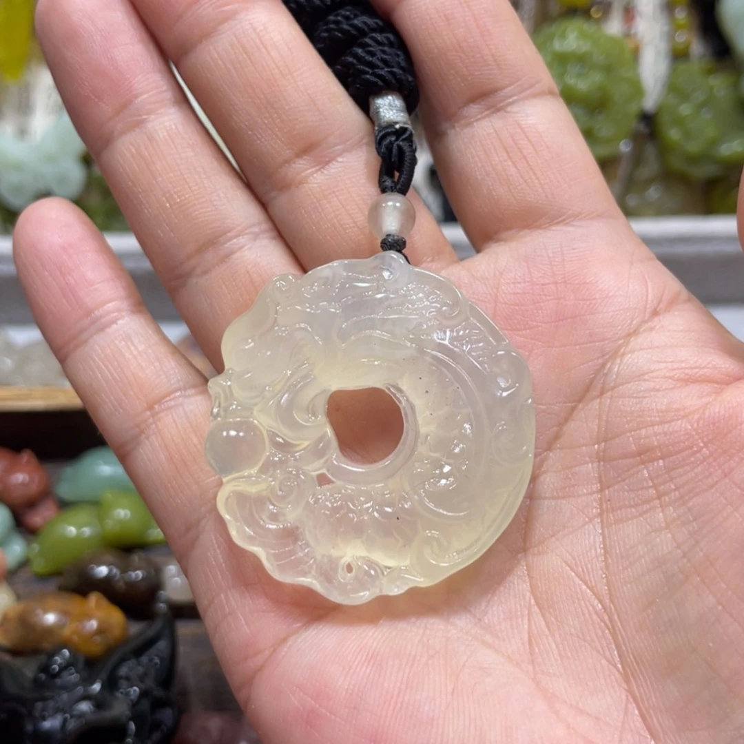 【闪购商品】岫玉颈饰未镶嵌83吊坠