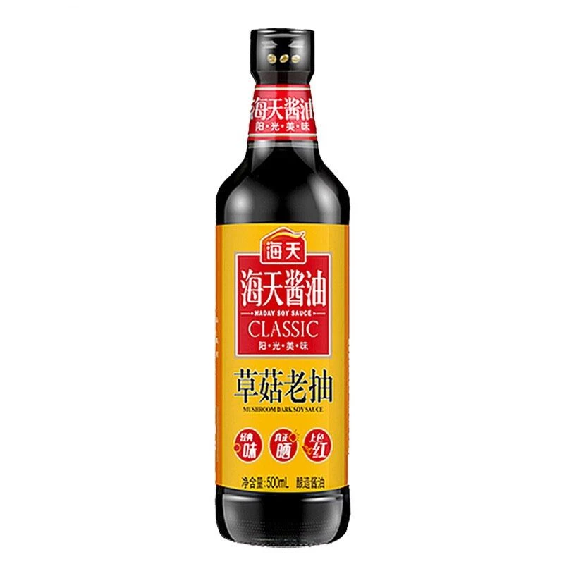 海天 草菇老抽 500ml／瓶