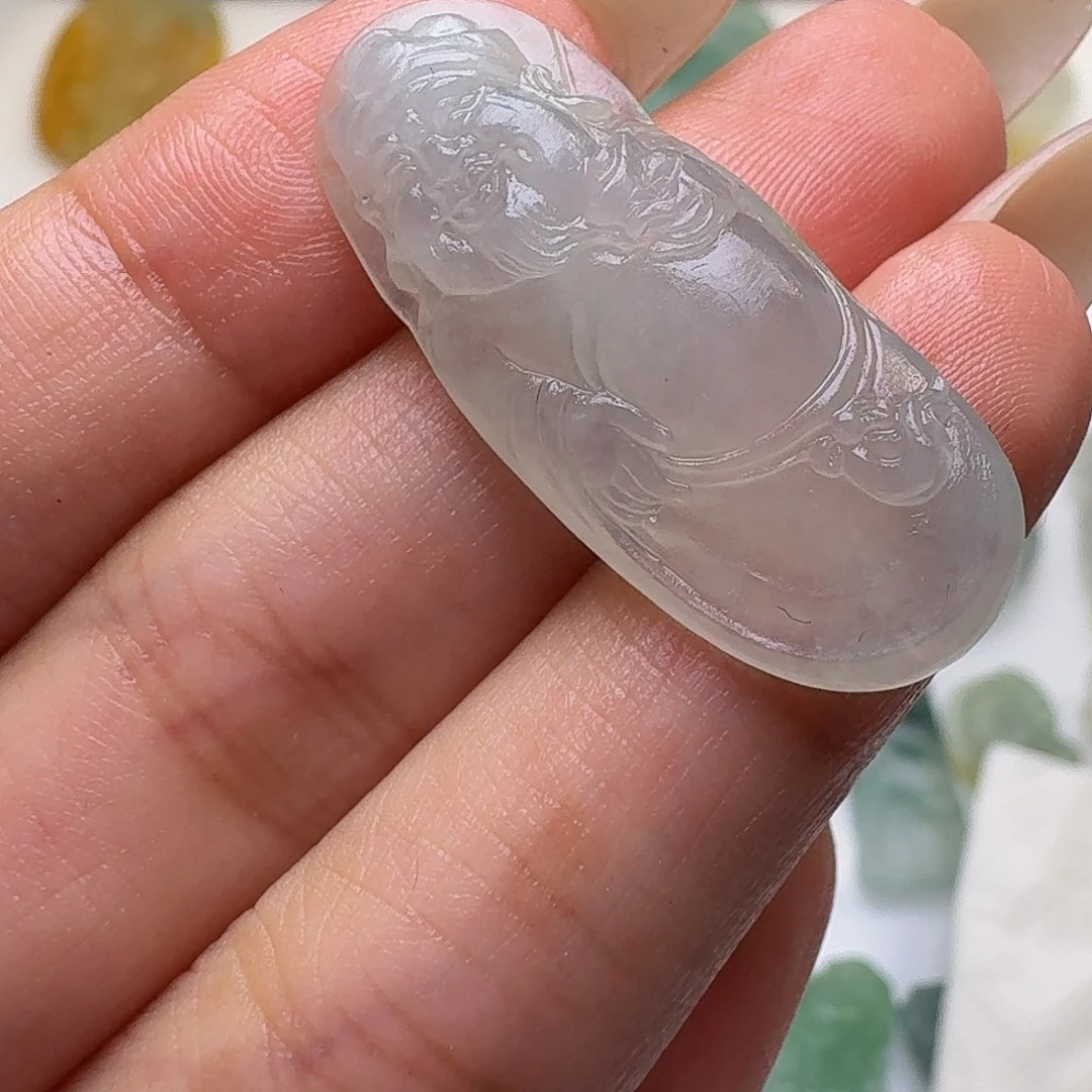 -***）定制翡翠未镶嵌毛货
