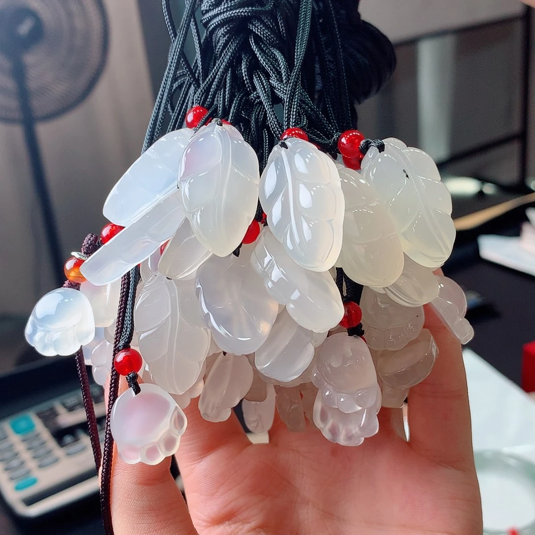 玛瑙/玉髓颈饰合金买断