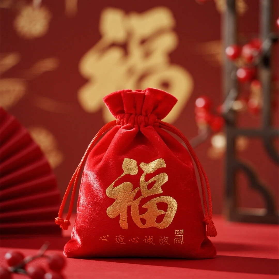 【心安】寸缕寄心平安手工刺绣挂饰【回赠】