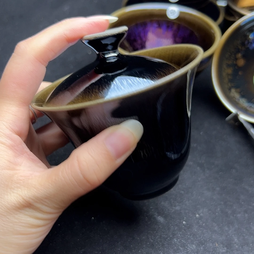 茶盏建窑建盏主人杯