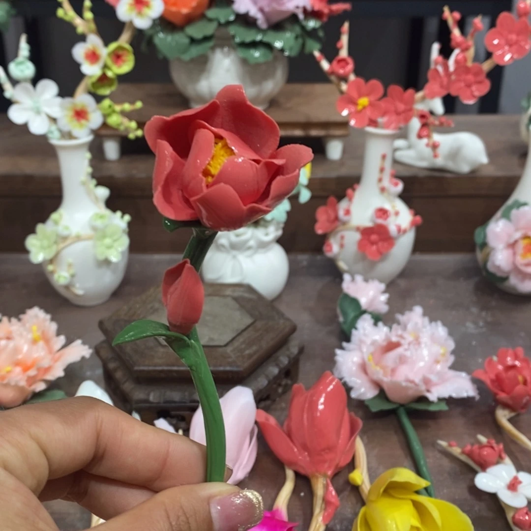 瓷片陶瓷工艺品摆件