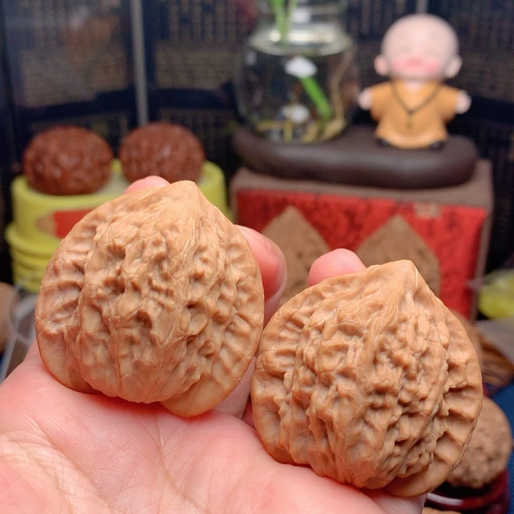 文玩核桃吊坠40无药崔凯