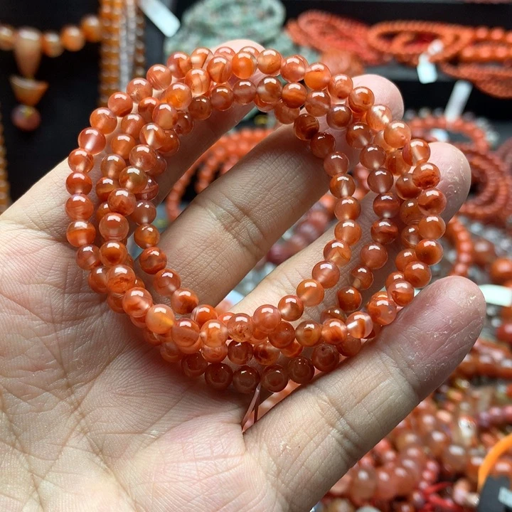 未镶嵌手串南红玛瑙5mm