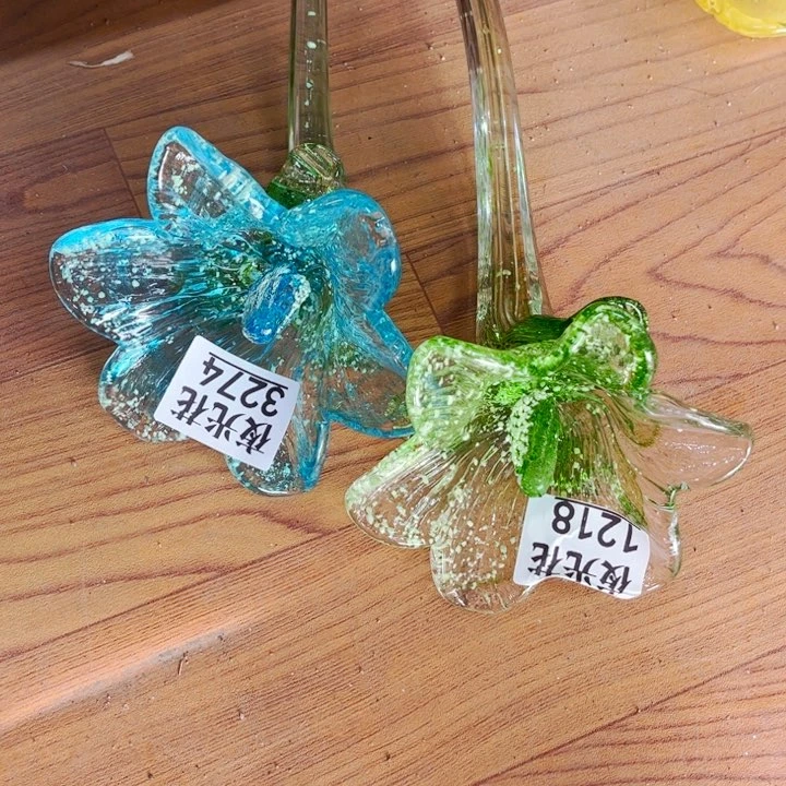 琉璃兰*2支夜光3274和1218 花瓶家悦美居