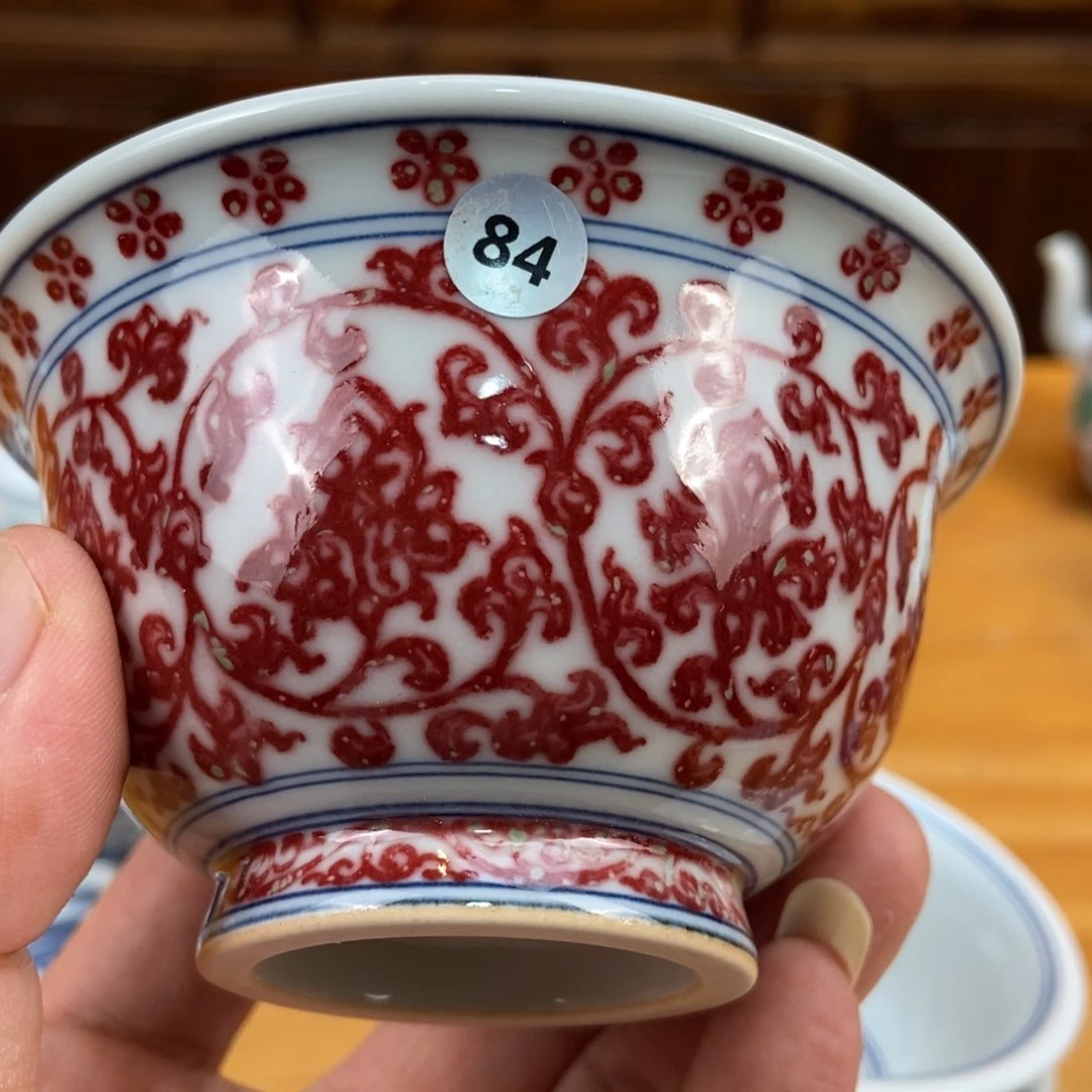 手绘茶具现代品非古董