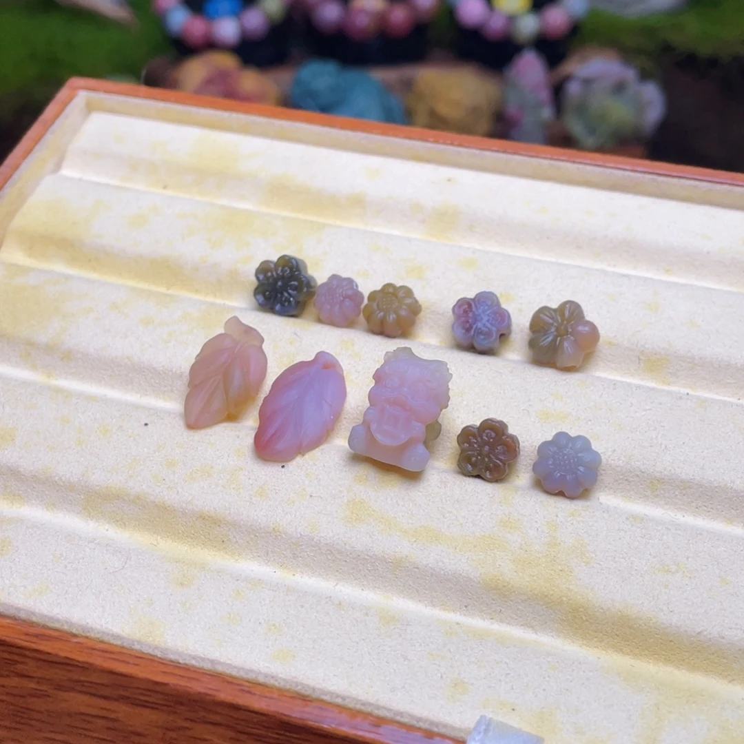 玛瑙/玉髓未镶嵌珠宝半成品盐源玛瑙打包一手福利