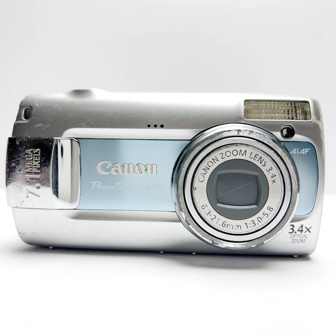 9新 Canon/佳能 佳能a470虞书欣同款 710万像素冷白自备5号电池