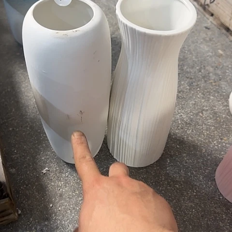 瓶，****。瑕疵24厘米组合19号陶瓷