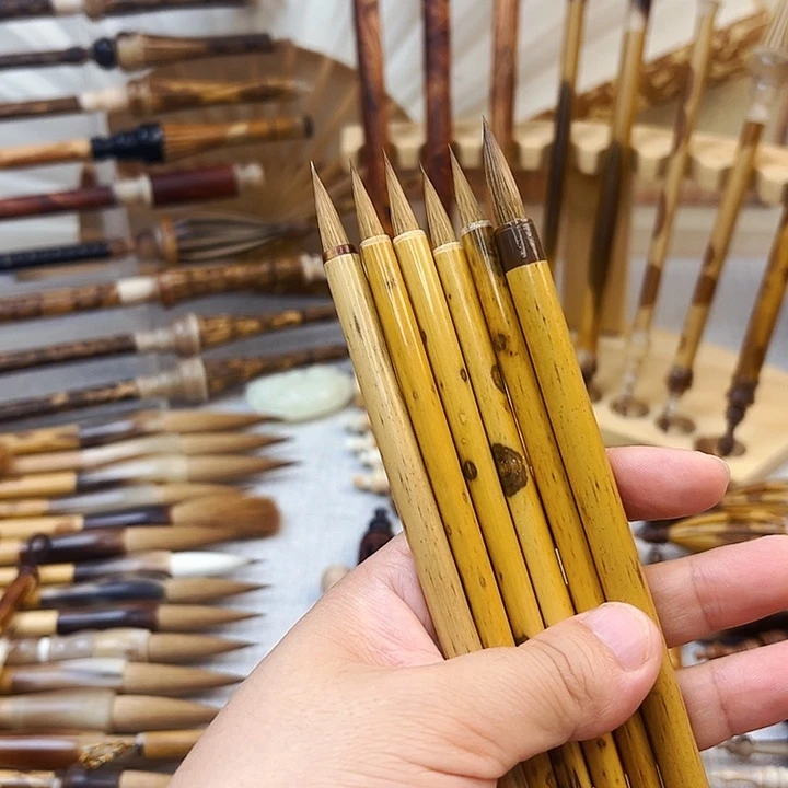 纯狼毫小楷作品毛笔