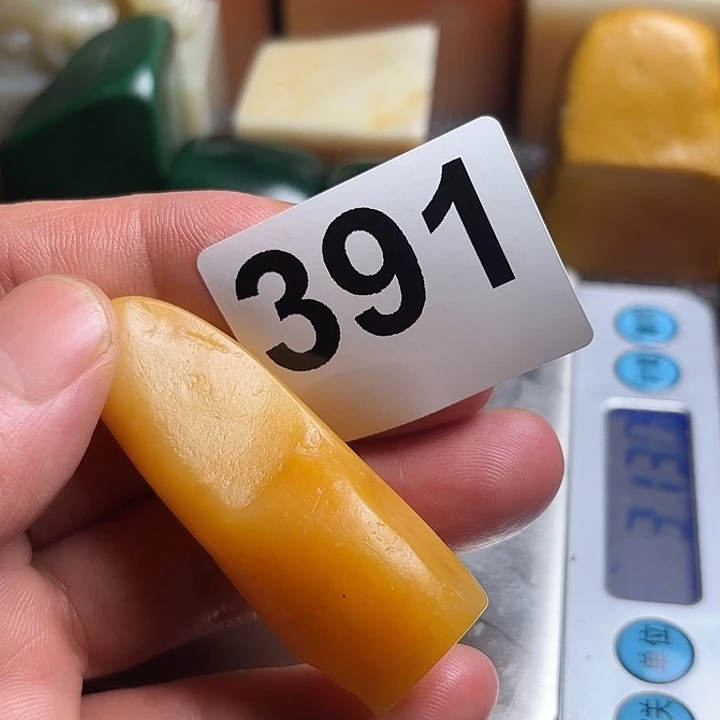 老挝石精美老挝田黄章