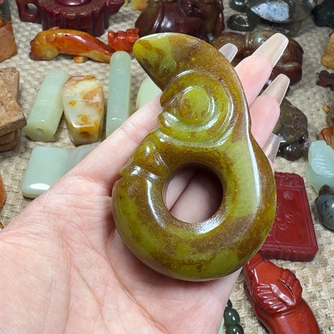 吊坠白玉菩提挂件