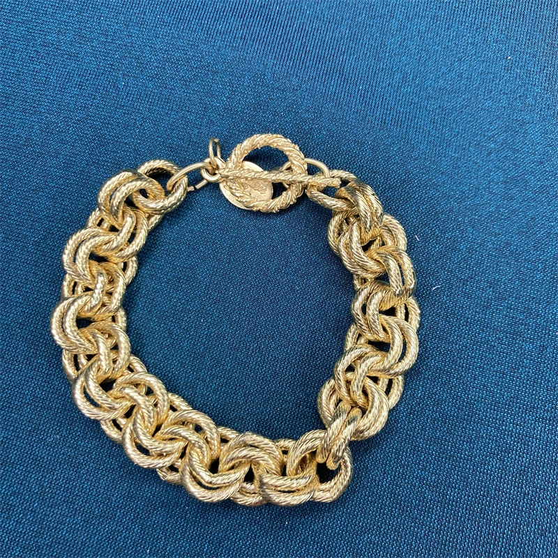 合金手链 swdan shaw金色环扣手链2-11【2070221-040】