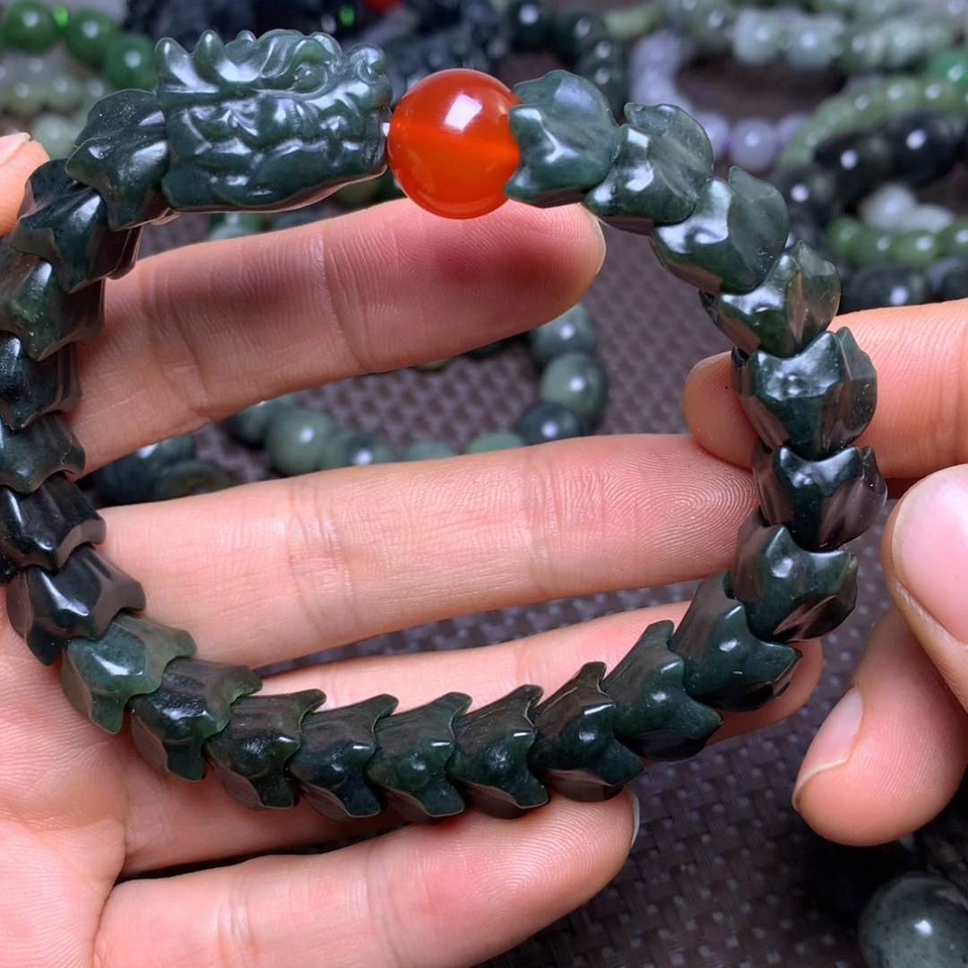 未镶嵌手串和田玉