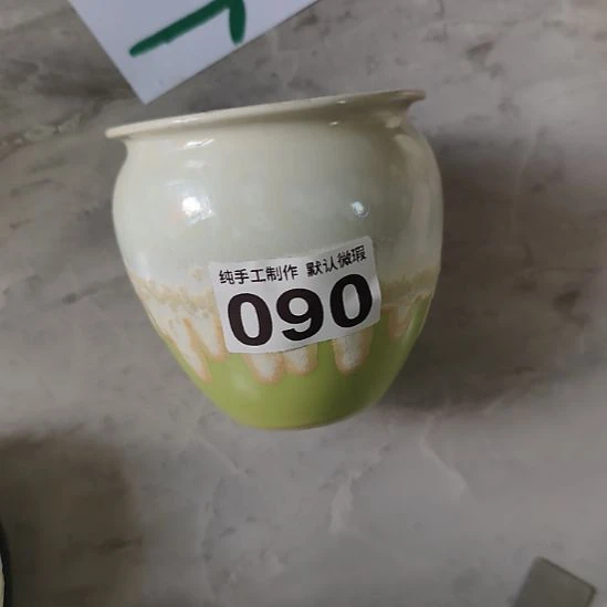 奔***贝景德镇手工高温陶瓷，中号两只盆福利不退不换
