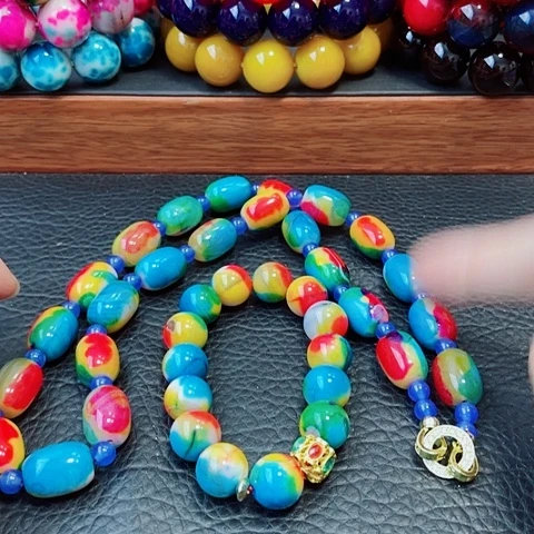 玛瑙未镶嵌手饰百魔珠