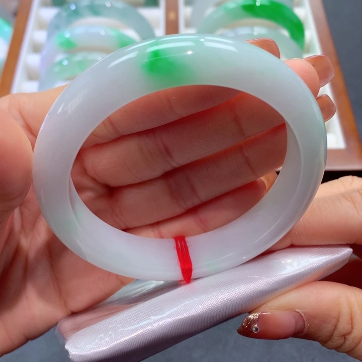 未镶嵌手镯翡翠小*8号