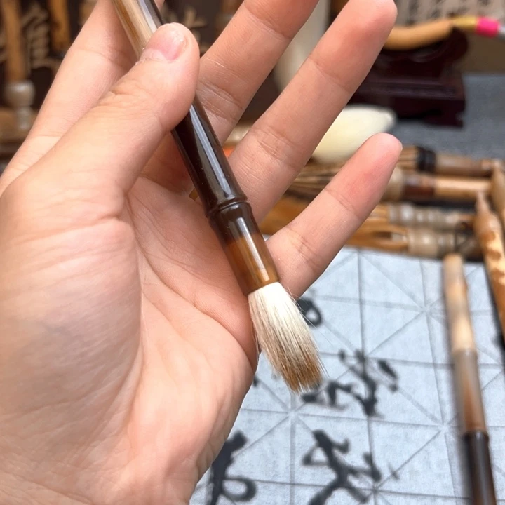 定制 红狐兼毫 2.5 毛头
