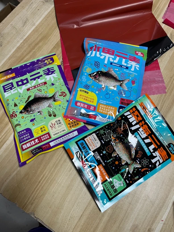 化氏水果元素昆虫元素深海元素（三元素各1包）鱼饵