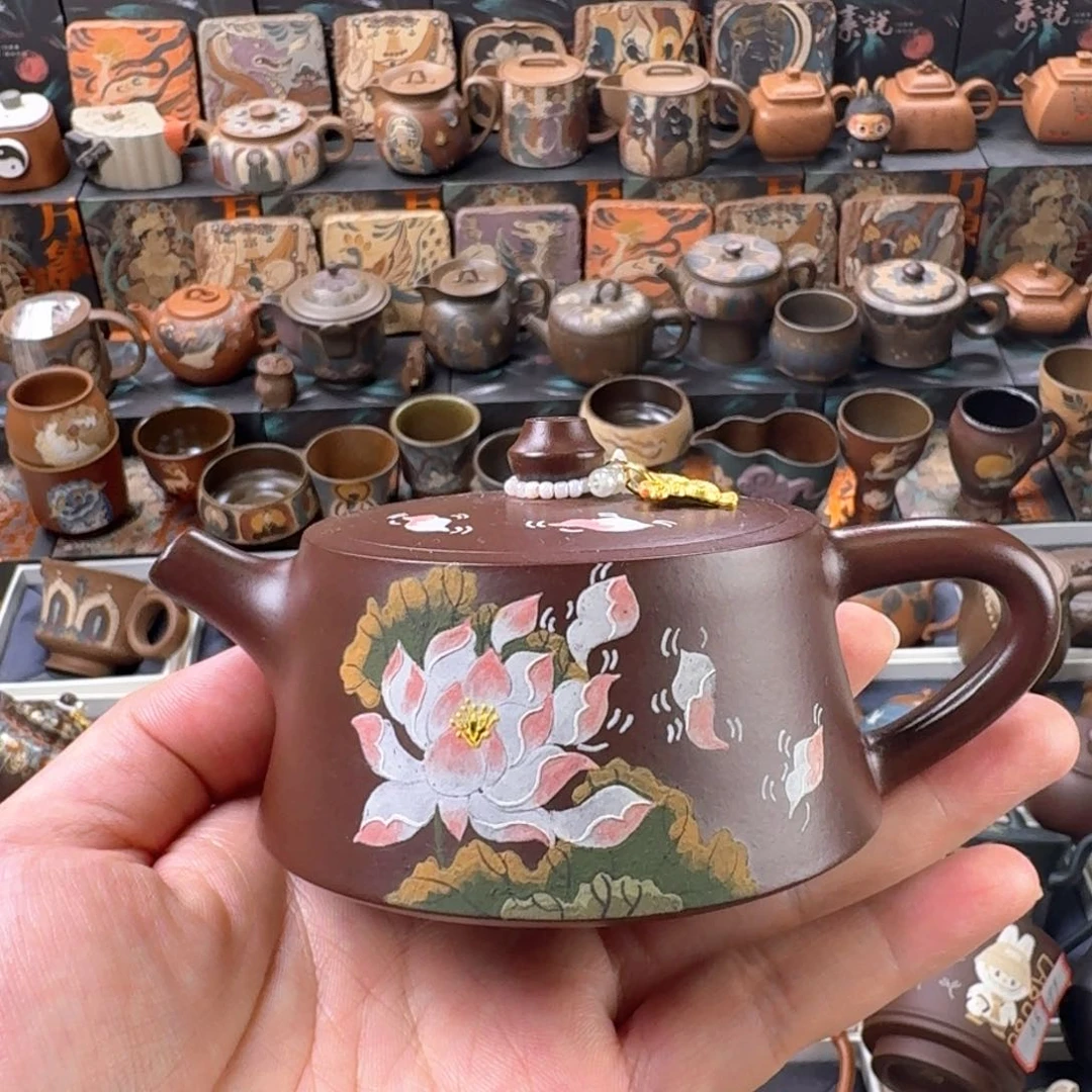茶壶紫砂150cc原矿精工半手