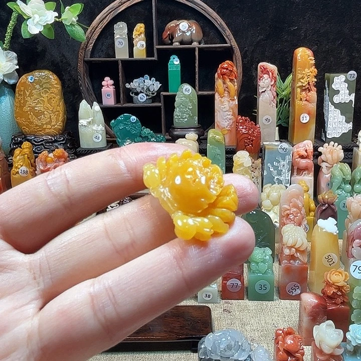 寿山石印石寿山石印章