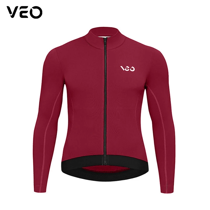 唯派秋冬抓绒骑行服男女山地公路车装备自行车加绒保暖衣服-暖途