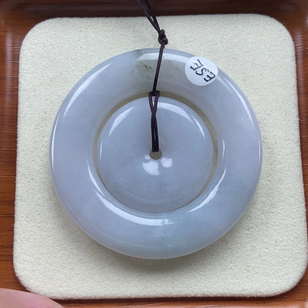 颈饰未镶嵌翡翠子母扣吊坠