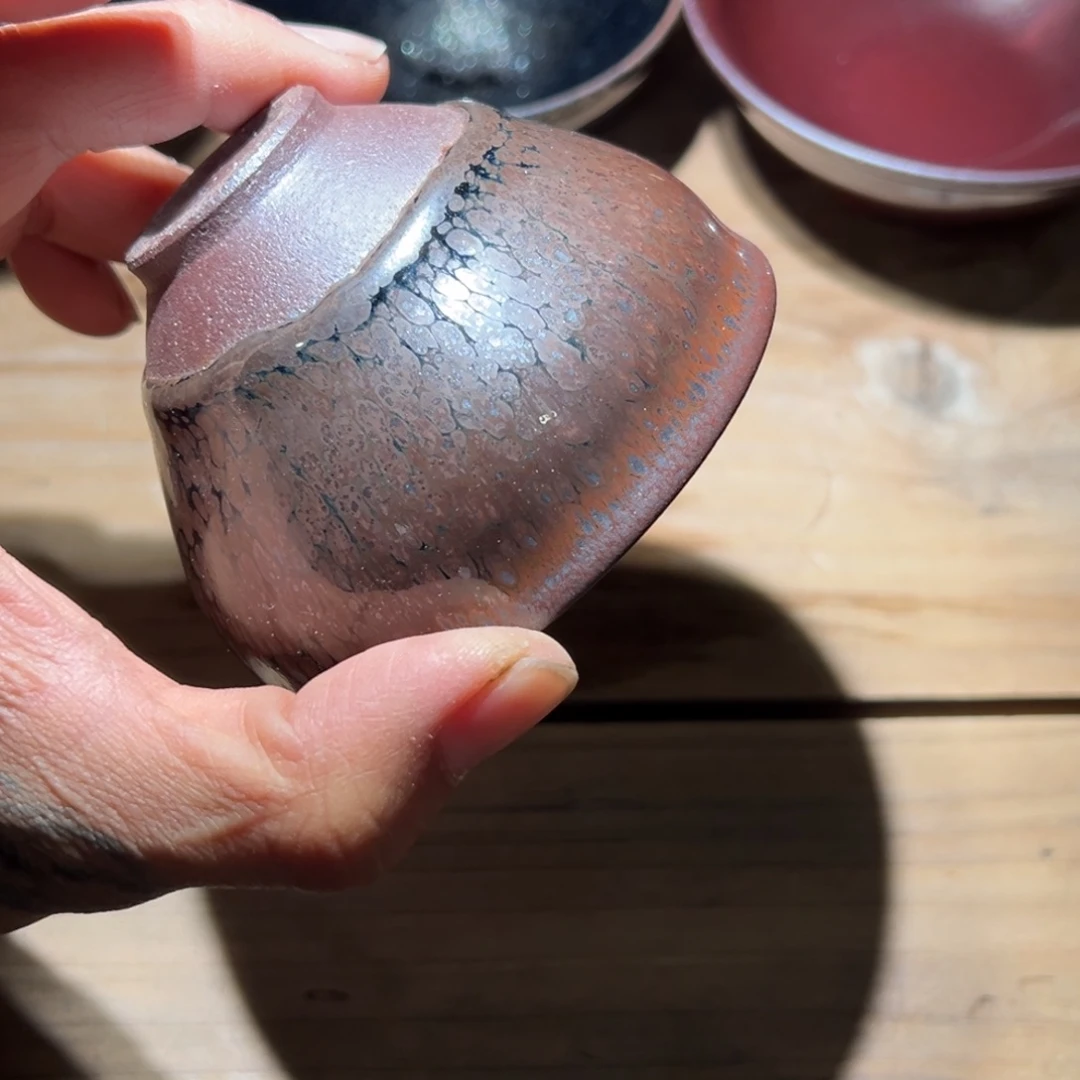 茶盏老木头柴烧建盏精选4