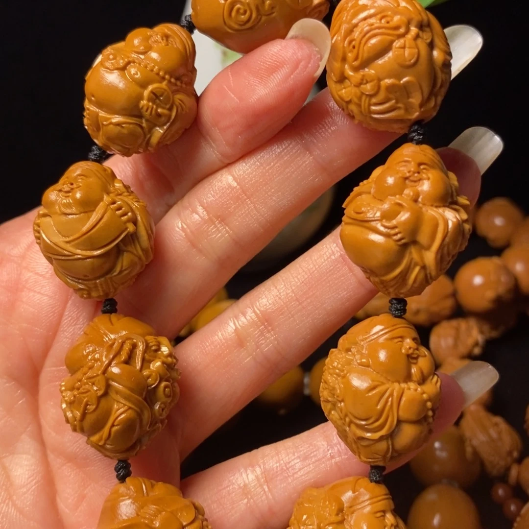 手串/手链橄榄核瑞兽财神