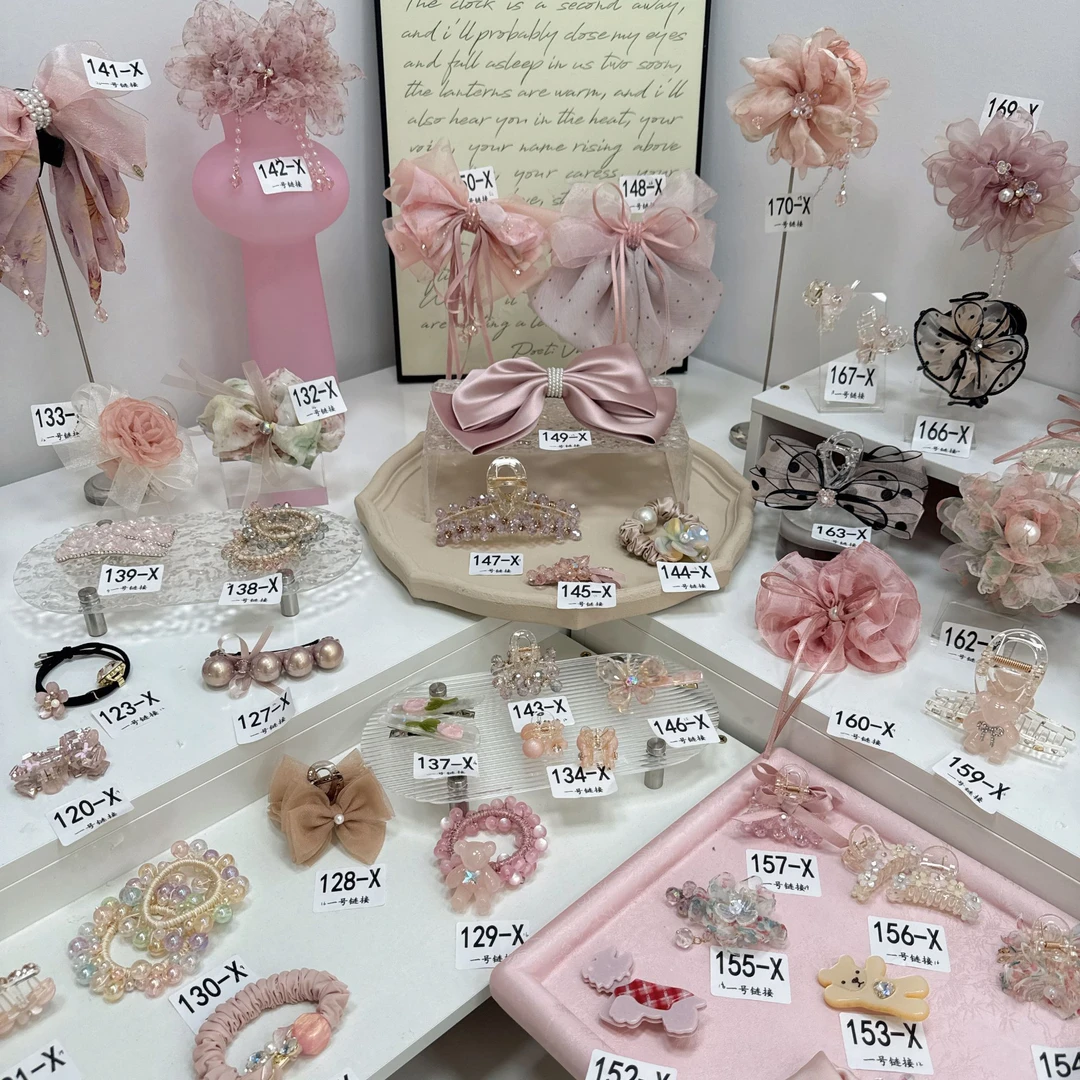 101-299木兮时尚饰品发饰发箍新品2025夏季百搭发绳发圈抓夹发箍