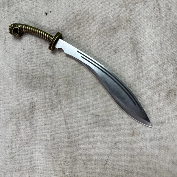 M14 龙泉昊天宝贝剑迷你牛尾刀D2钢未开刃