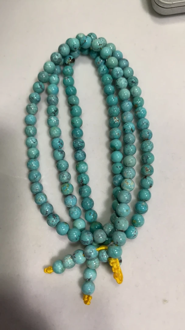 天然原矿绿松石多圈