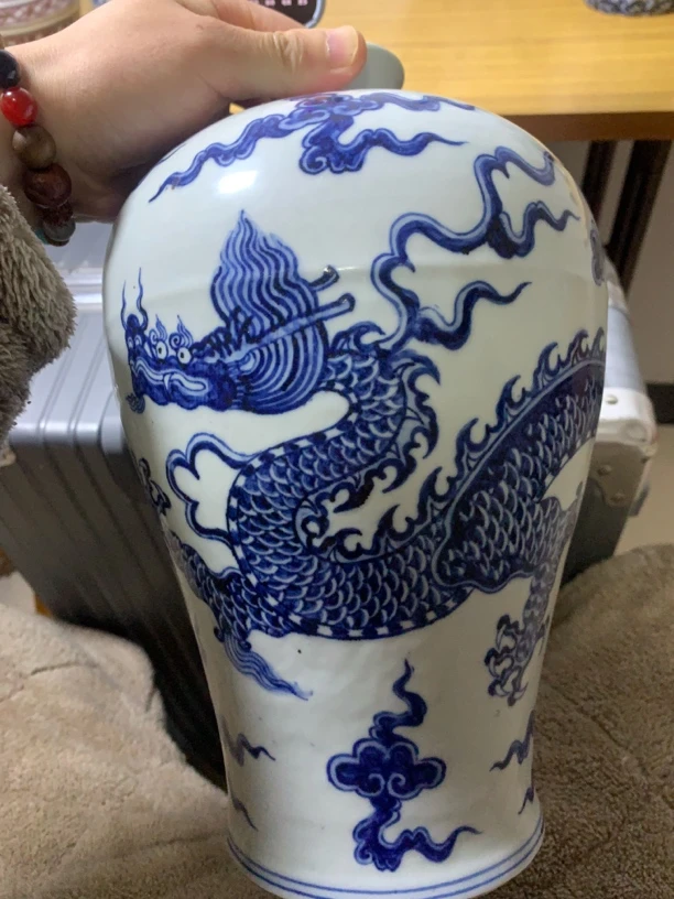 陶瓷艺术品青花摆件