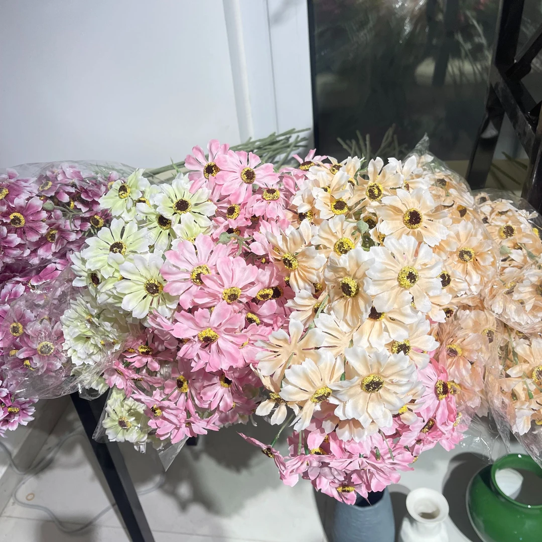 仿真花仿真3D打印小雏菊家居摆放