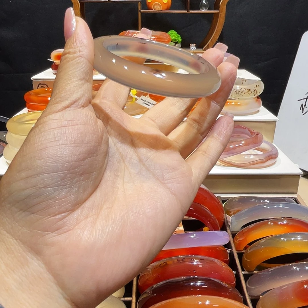 怪***你玛瑙/玉髓未镶嵌手镯