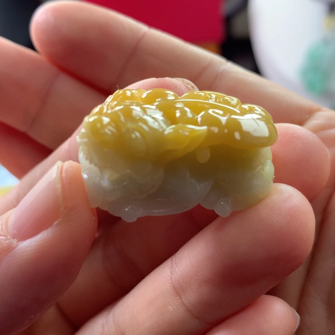 翡翠颈饰未镶嵌翡翠貔貅