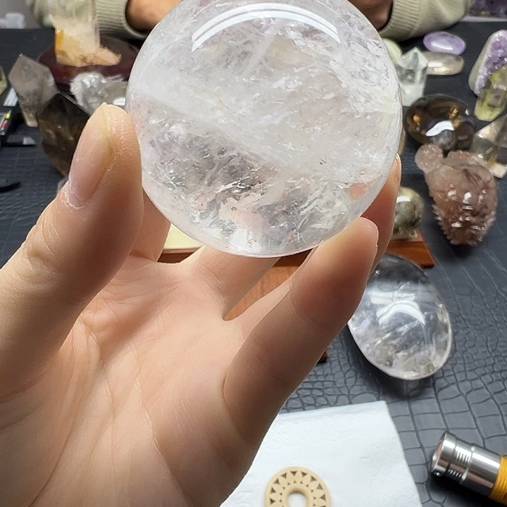 未镶嵌水晶珠宝半成品63水晶