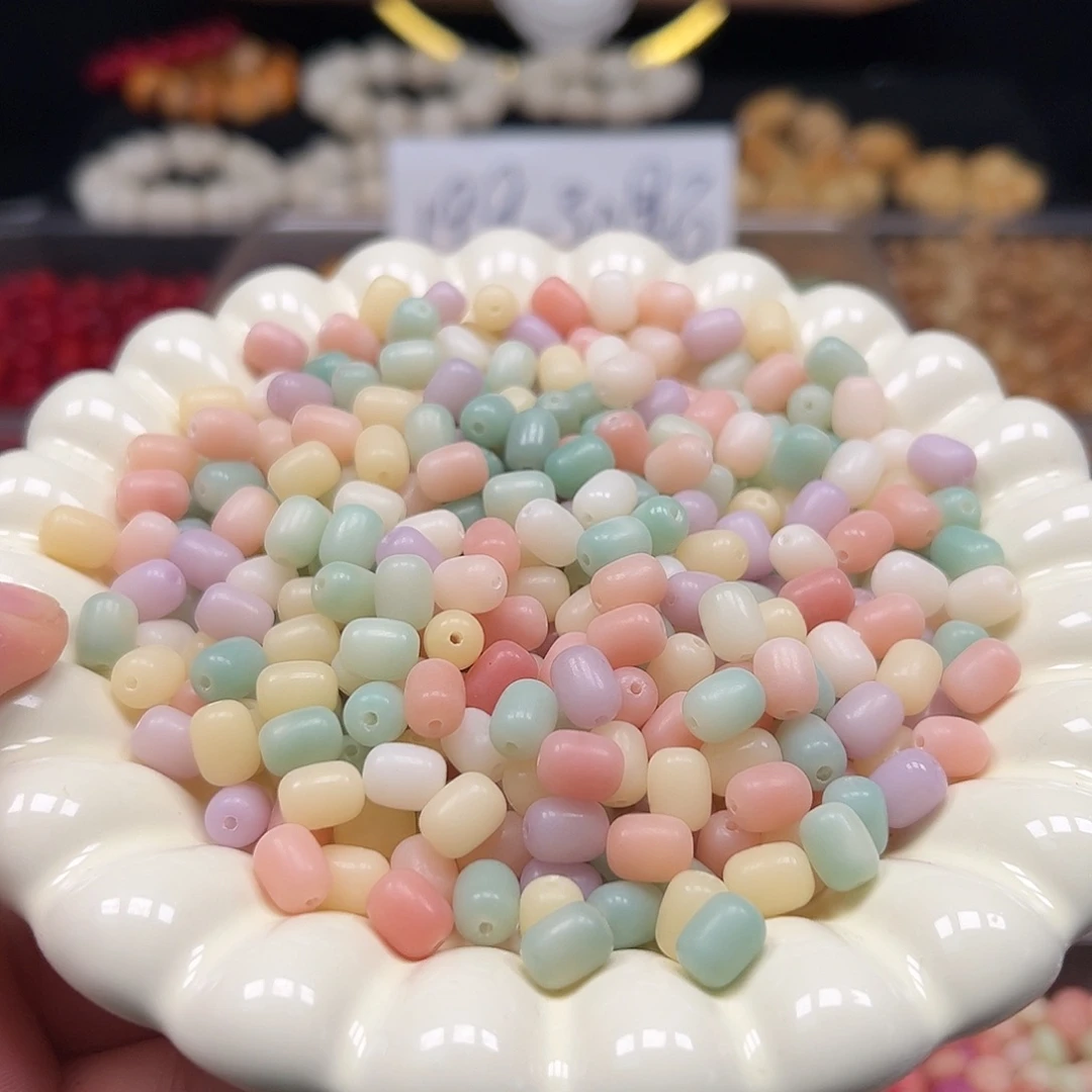 手串菩提根/象牙果卡9马卡龙胶囊108颗