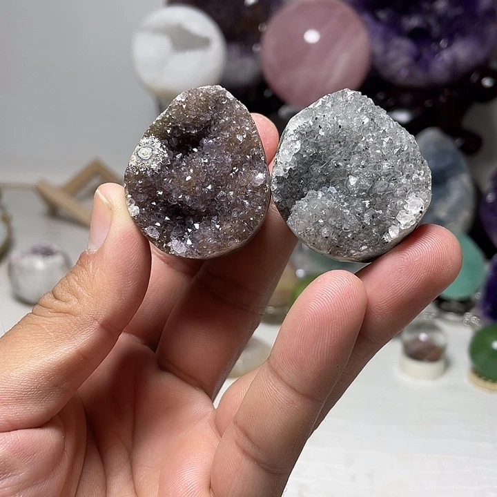 未镶嵌珠宝半成品紫晶