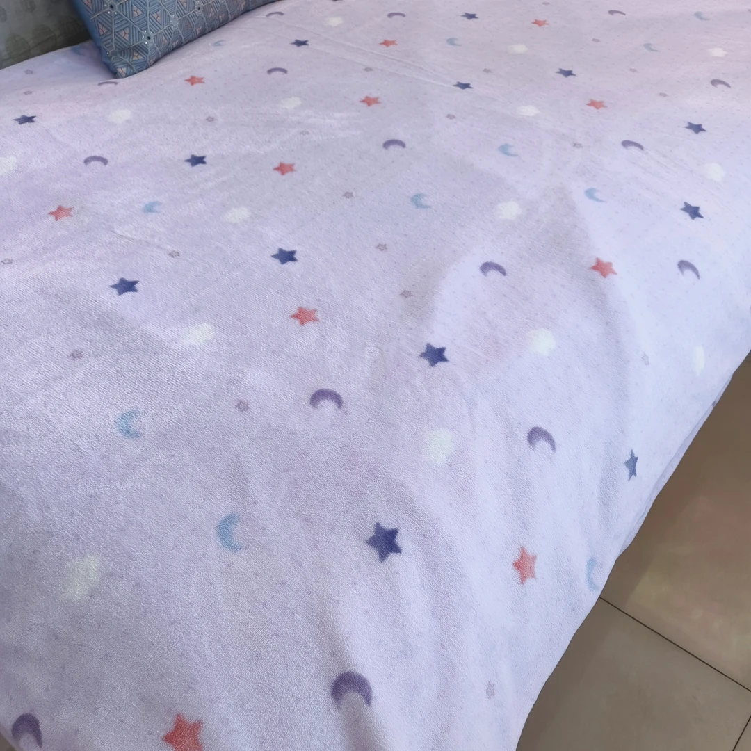 丽丽佳！特！牛奶绒四件套