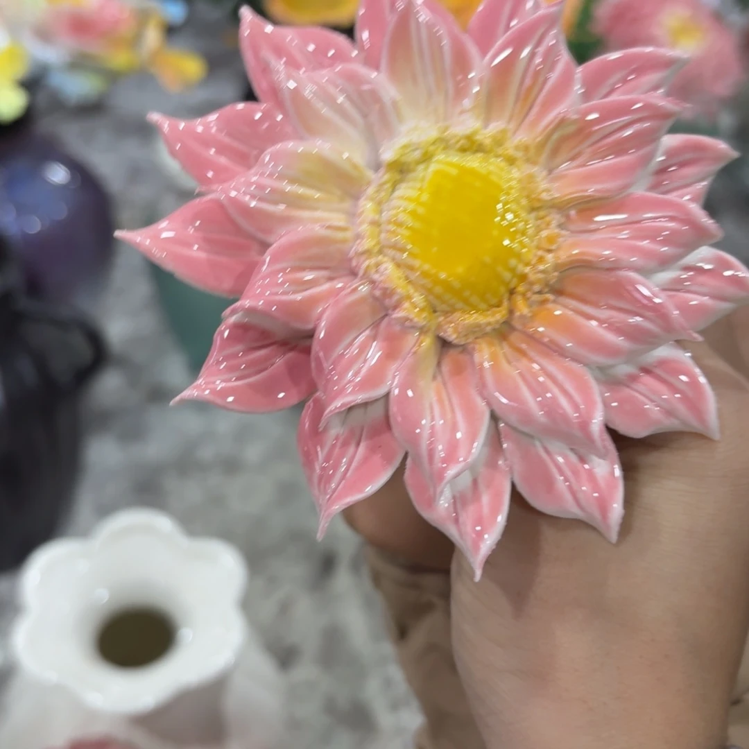 陶瓷花拍满20元发货，退款拉黑