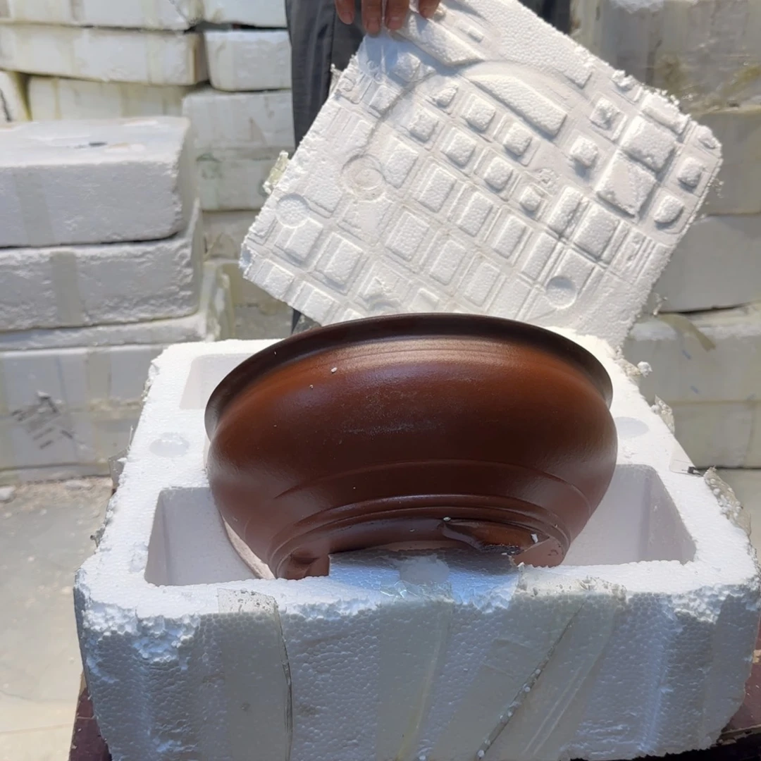 紫砂花盆瑕疵和瑕疵