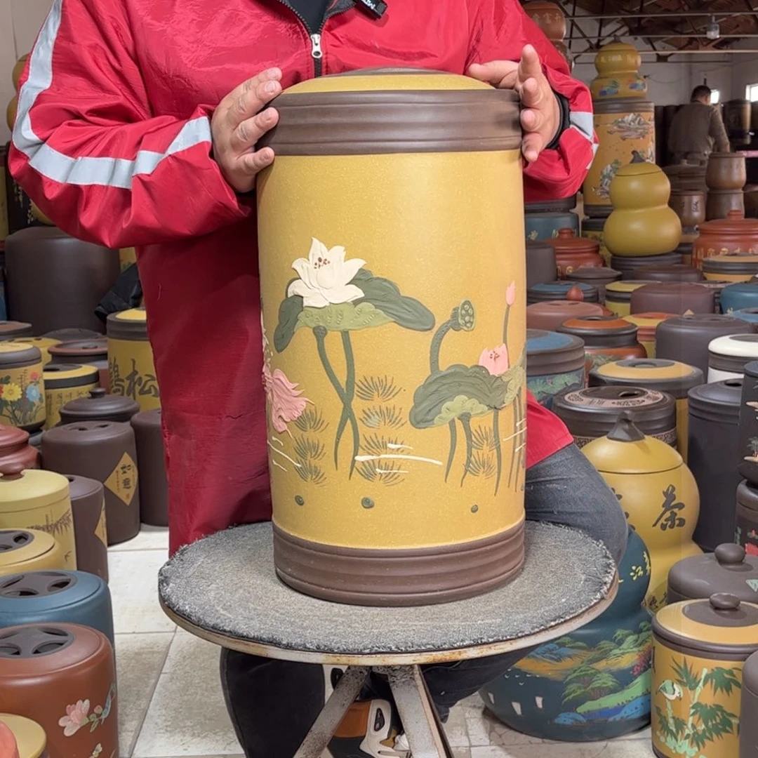 紫砂茶叶罐茶叶罐