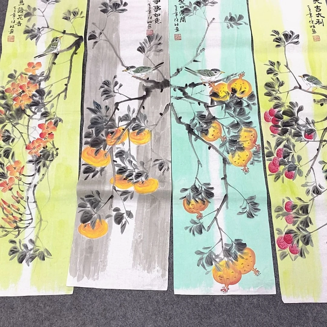 国画国画手绘作品